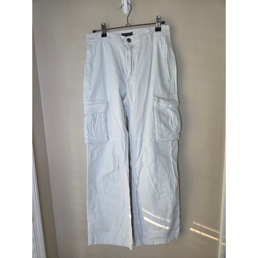 Ci sono 7 Womens TWP82 Cargo Utility Pants Ecru White Gorpcore